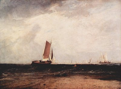 Fischen am Blythe-Sand, die Flut setzt ein von Joseph Mallord William Turner